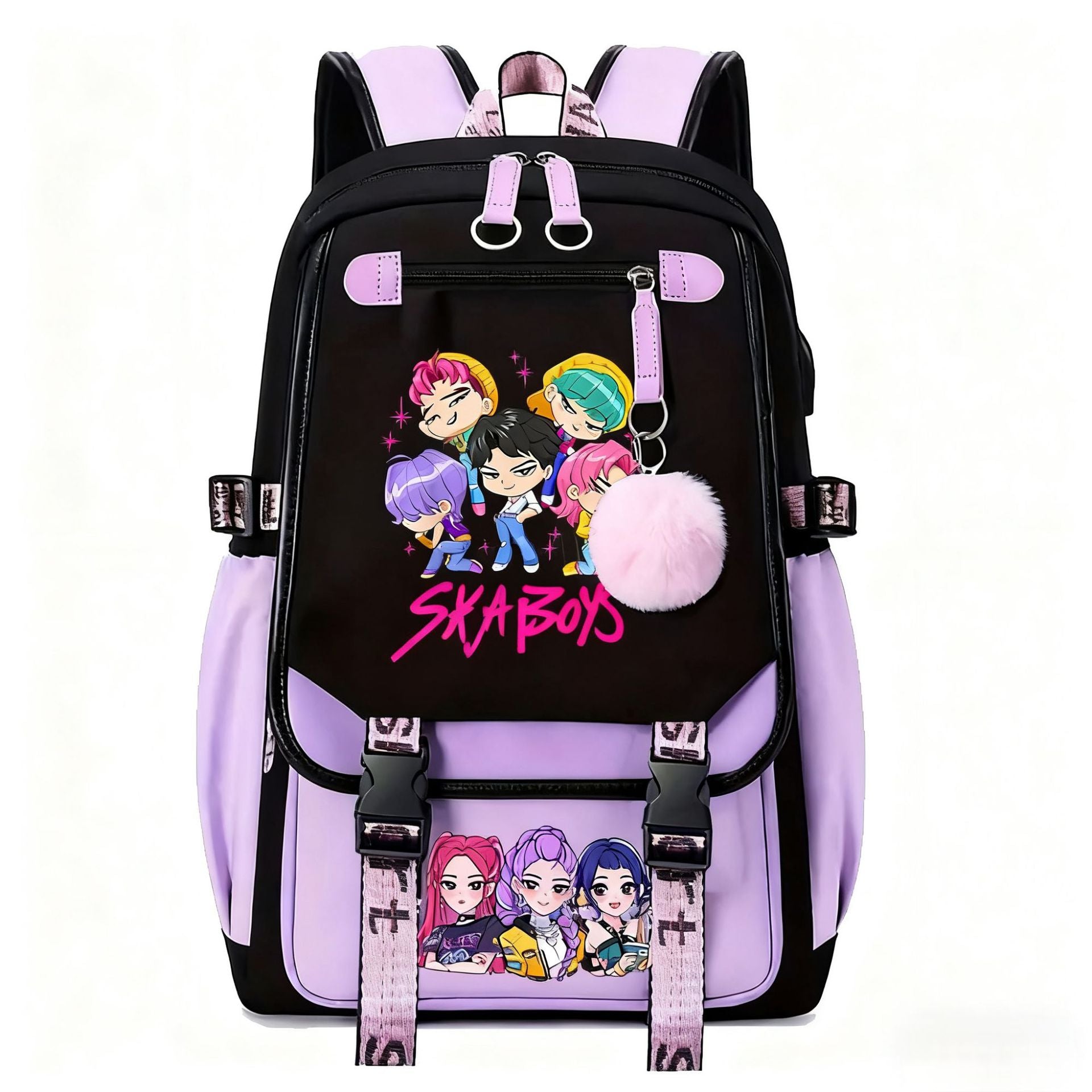 Anime cartoon backpack