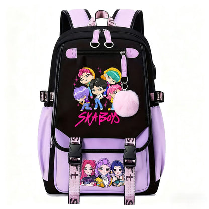 Anime cartoon backpack