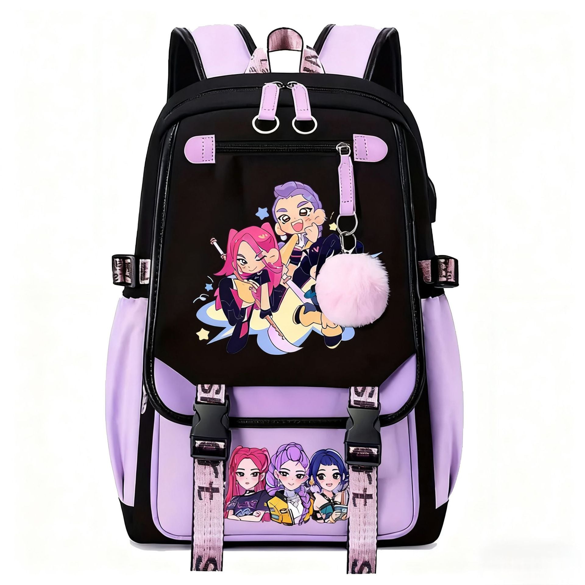 Anime cartoon backpack