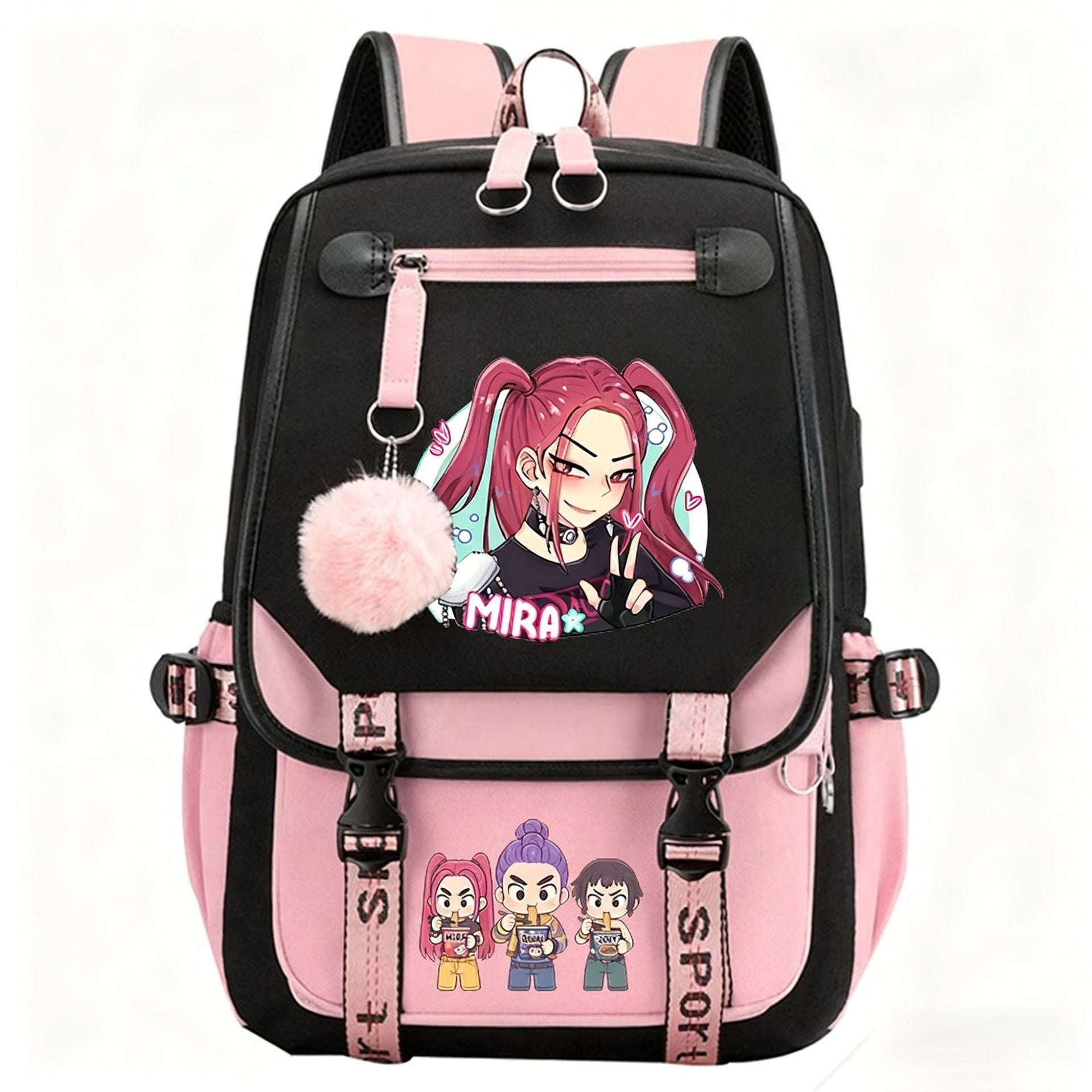 Anime cartoon backpack