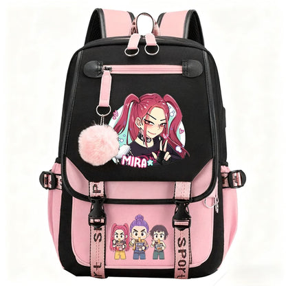 Anime cartoon backpack