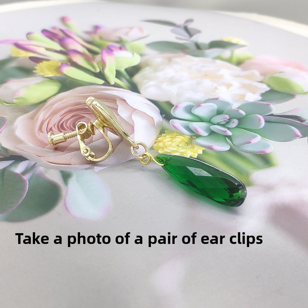 Anime Cat Earrings Cosplay Waterdrop Earrings