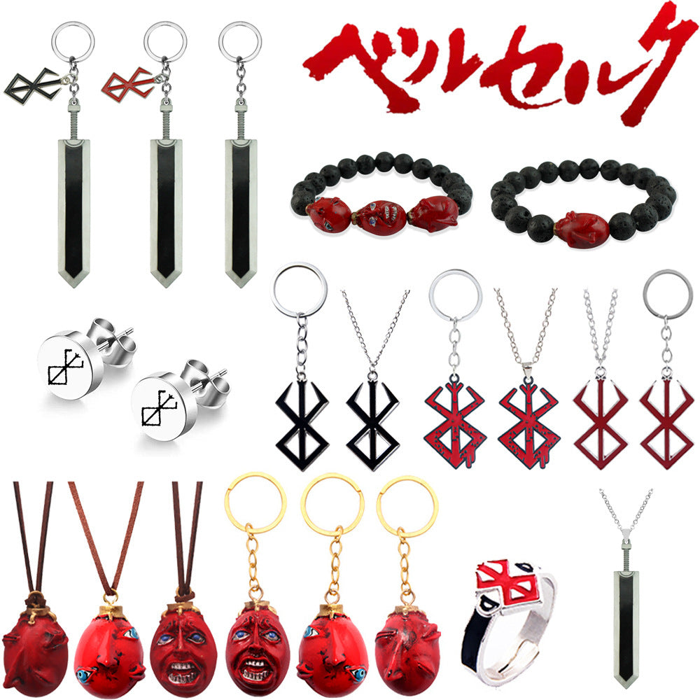 Anime Character Keychain Accessory