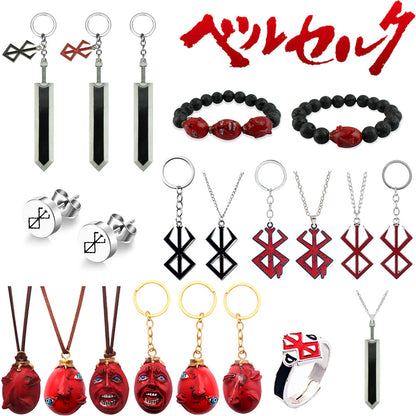Anime Character Keychain Accessory