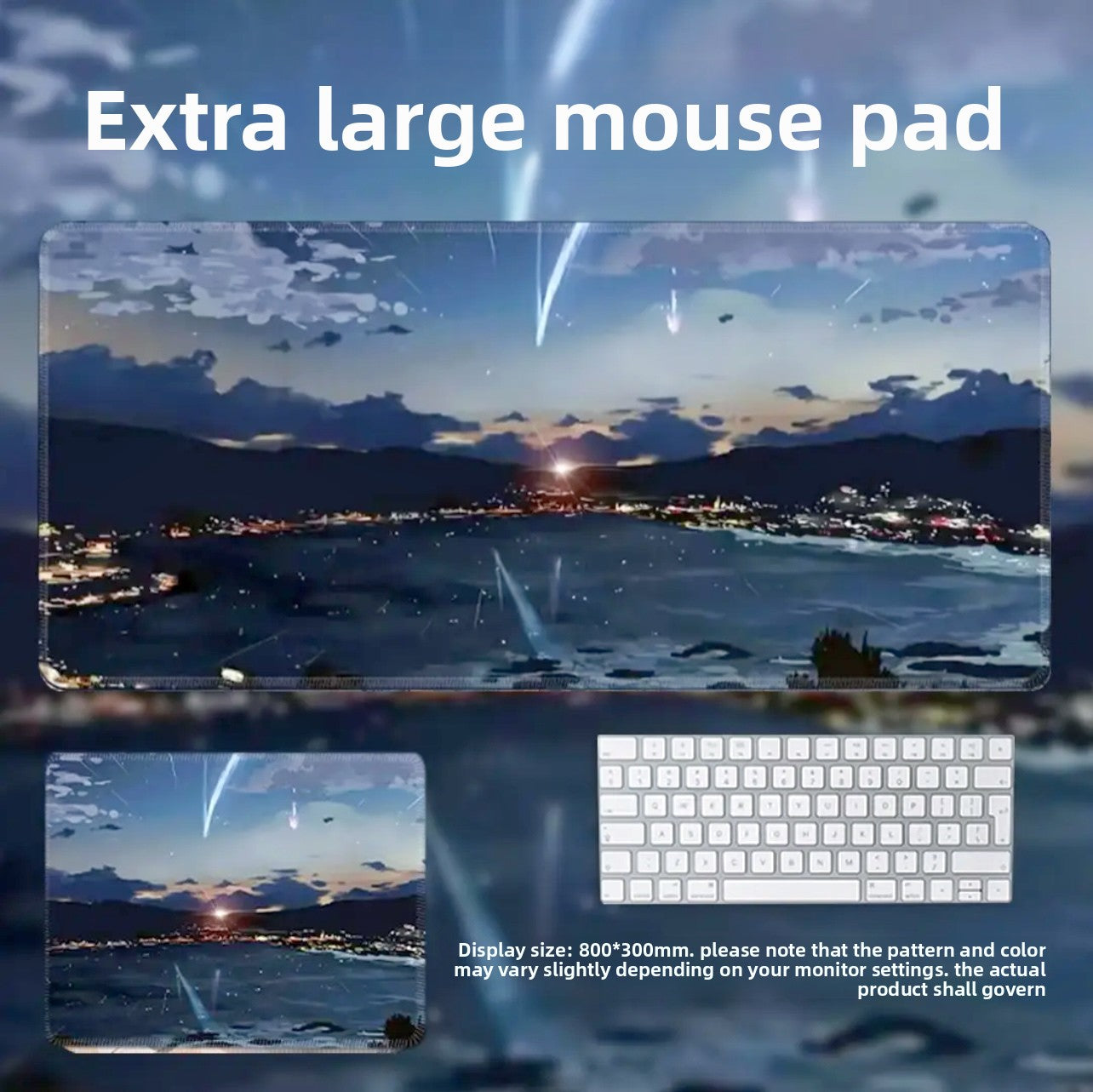 Anime Design Large Mouse Pad