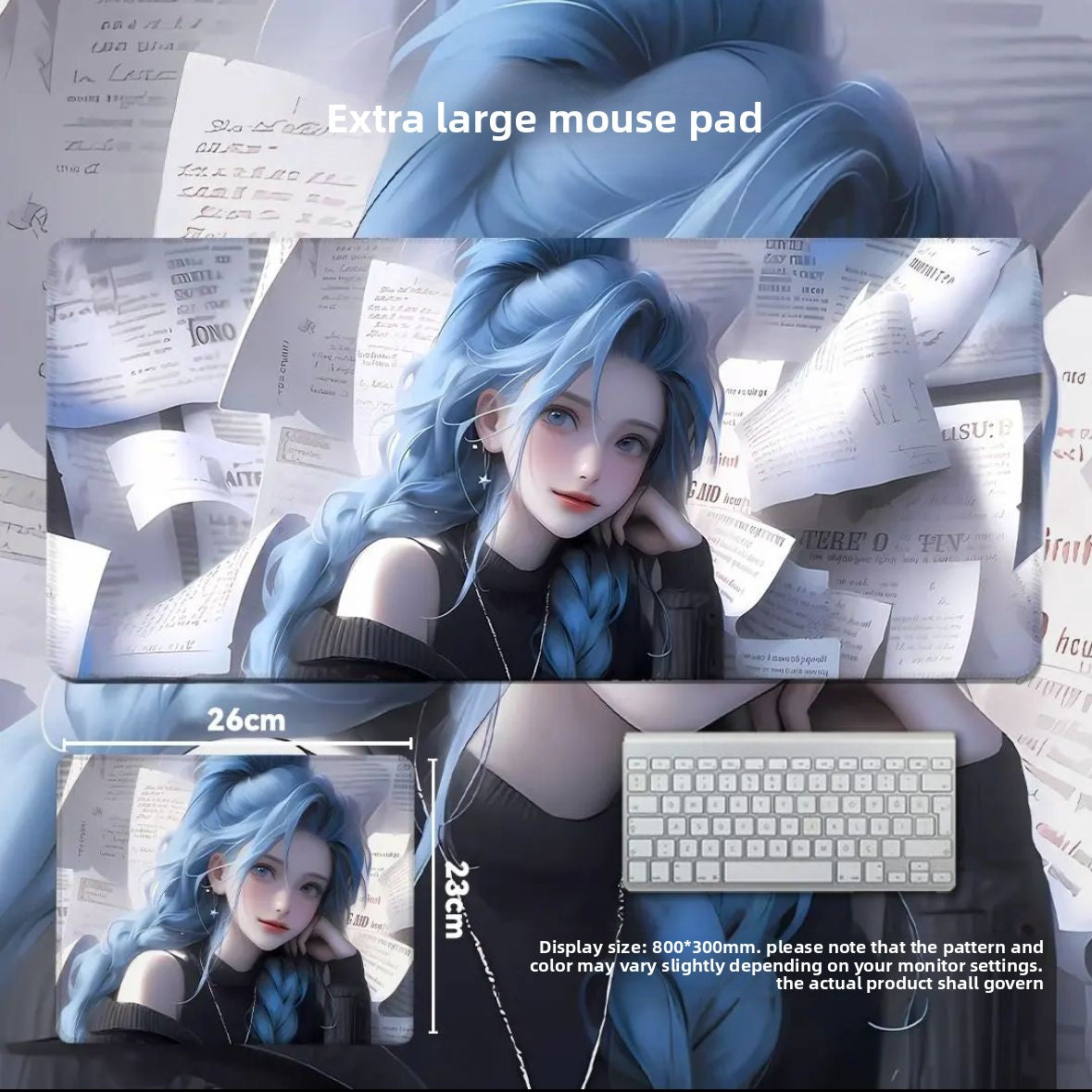 Anime Design Large Mouse Pad