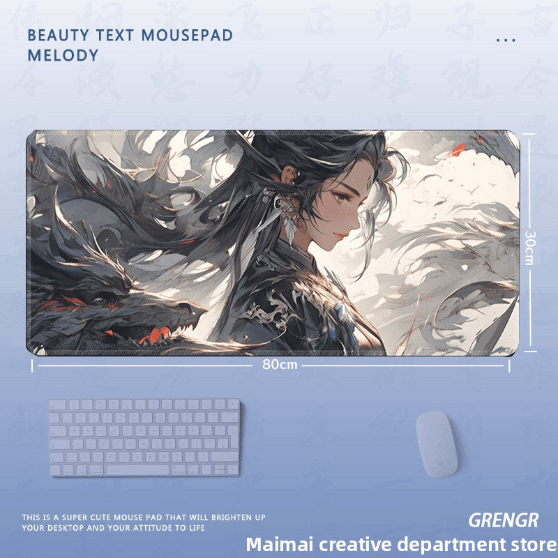 Anime Design Large Mouse Pad