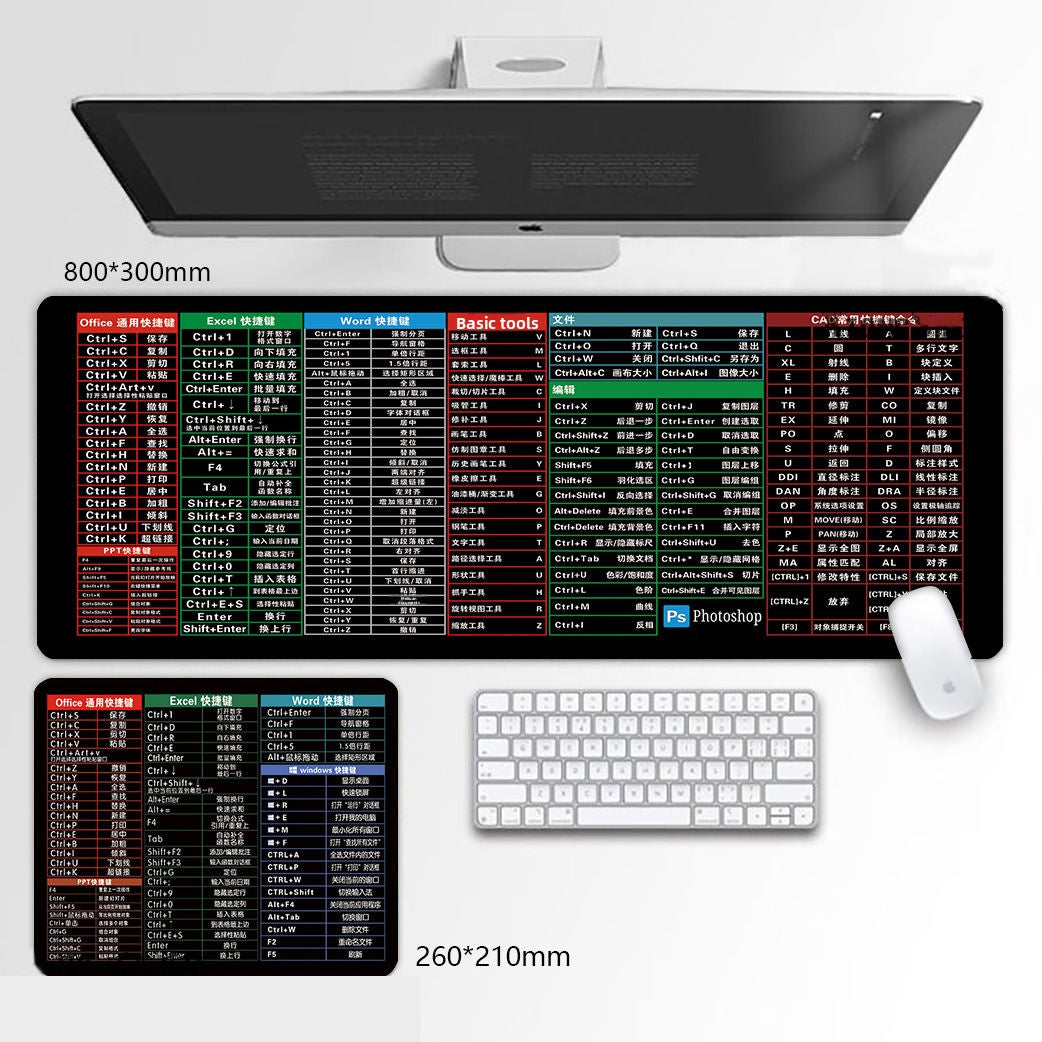 Anime Design Large Mouse Pad