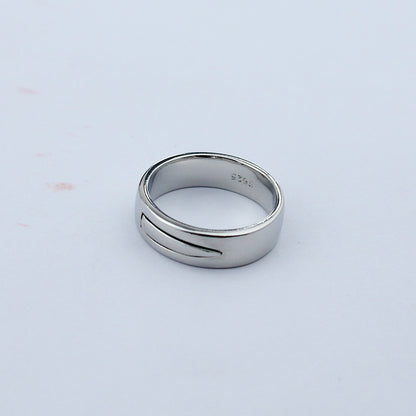 Anime Inspired Geometric Spiked Ring