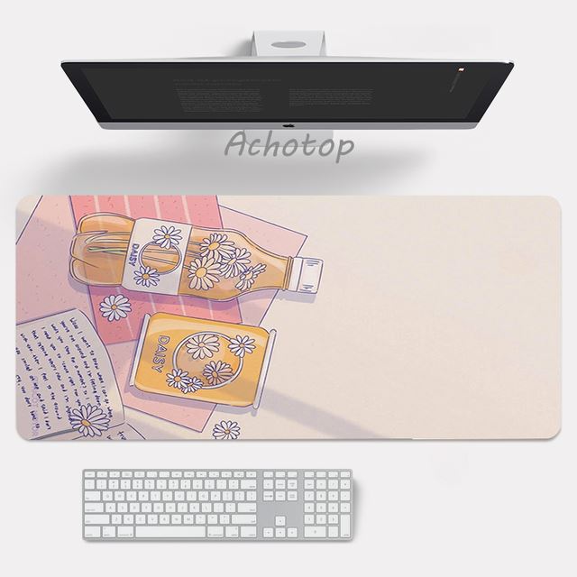 Anime pink mouse pad