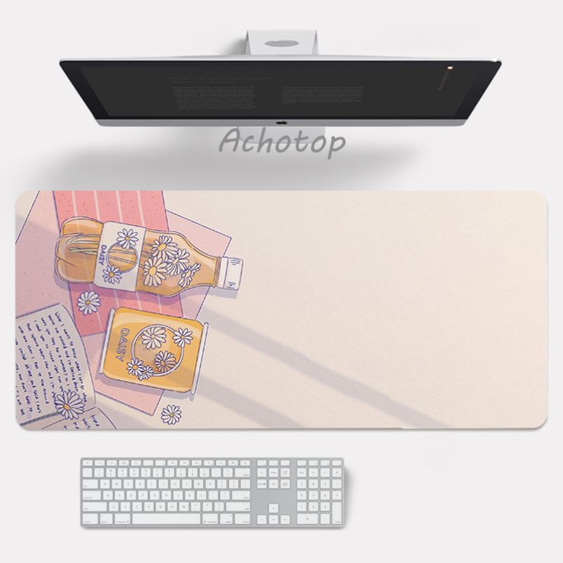 Anime pink mouse pad
