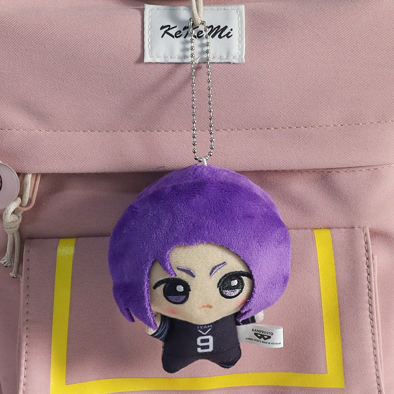 Anime Plush Doll Keychain