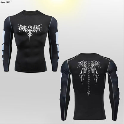 Anime Print Sports T-Shirt