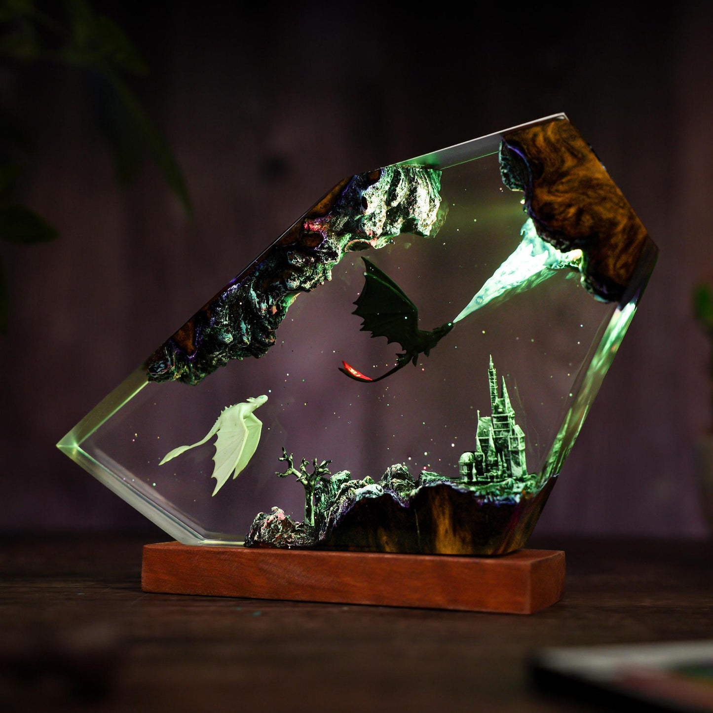 Anime Resin Night Light Lamp