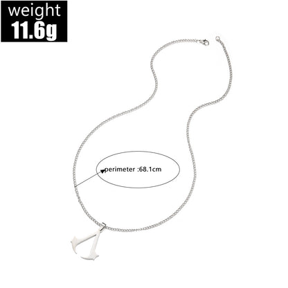 Anime Scythe Pendant Necklace