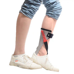 Red left foot