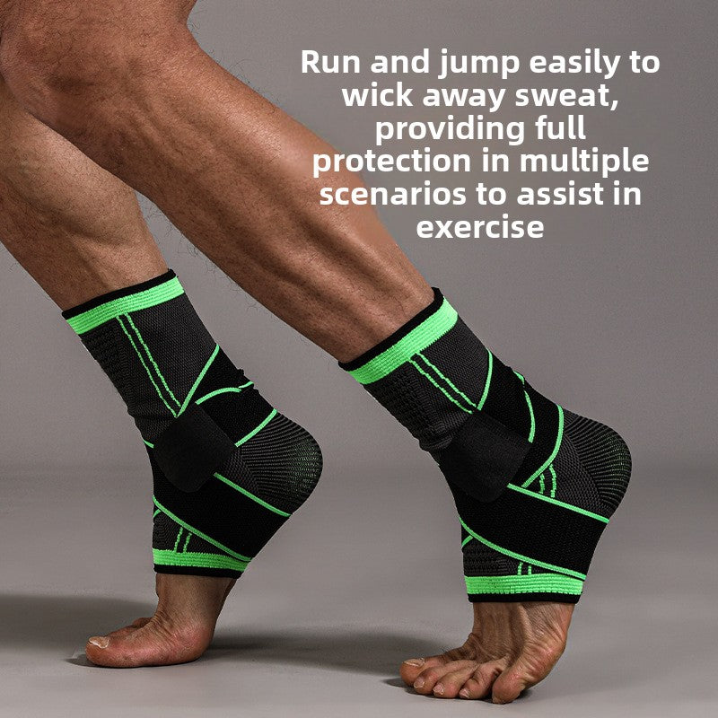 Ankle Support Brace Double Strap Compression