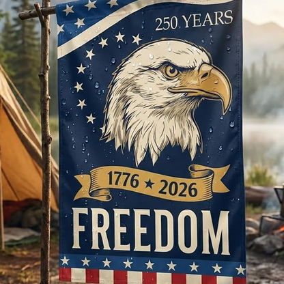 Anniversary Garden Flag