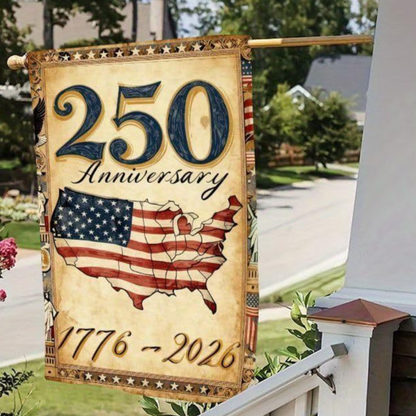Anniversary Garden Flag