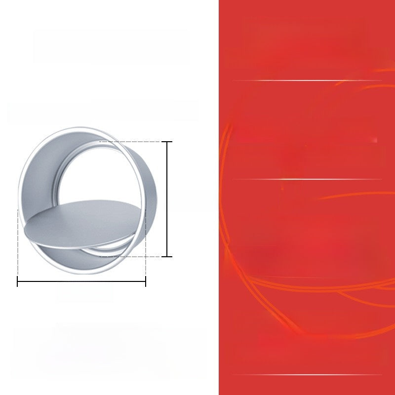 Anodized Round Cake Mold with Removable Base