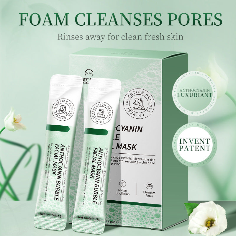anthocyanin bubble mask