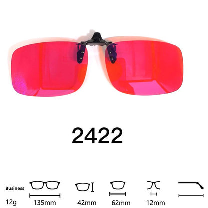 Anti Blue Light Clip On Lenses Flip Up Glasses