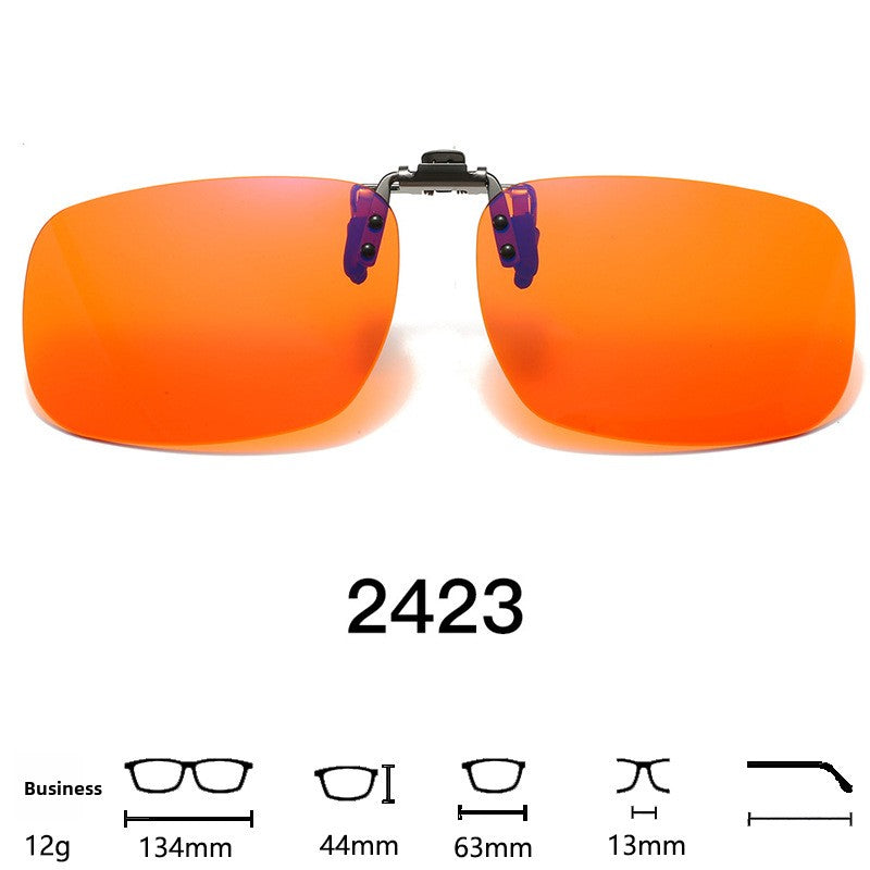 Anti Blue Light Clip On Lenses Flip Up Glasses
