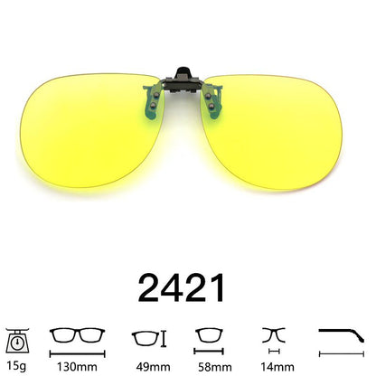 Anti Blue Light Clip On Lenses Flip Up Glasses