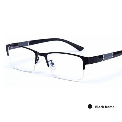 Anti-blue light flat frame sunglasses