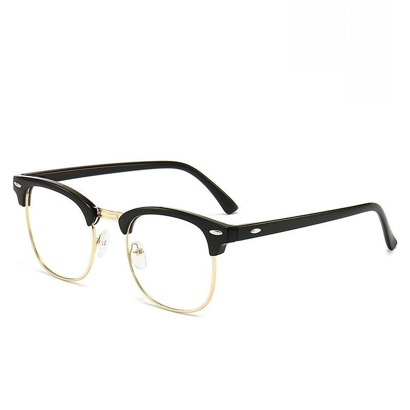 Anti-Blue Light Flat Glasses
