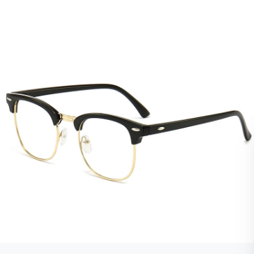 Anti-Blue Light Flat Glasses