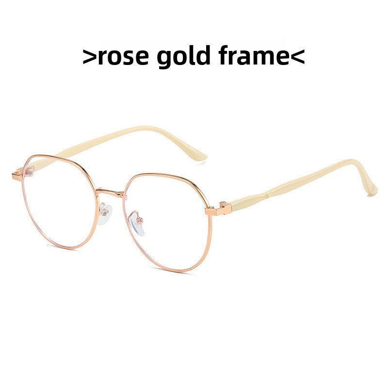 Anti Blue Light Photochromic Metal Frame Glasses