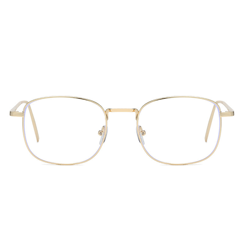 Anti-blue light plano glasses for slimming myopia
