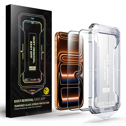 Anti-fog protective film dust-free chamber instant adhesive tempered glass
