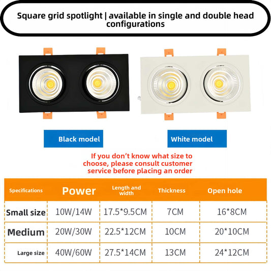 Anti Glare Recessed Downlight