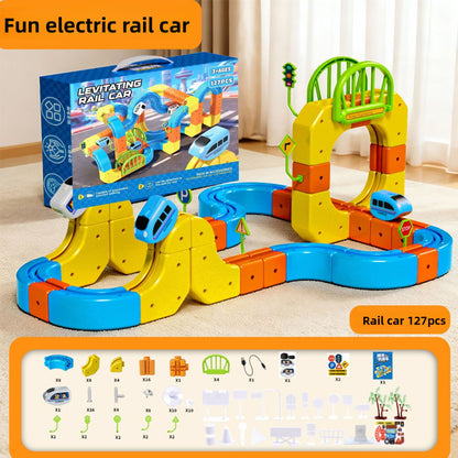 Anti-Gravity Magnetic Transformable Track Vehicle