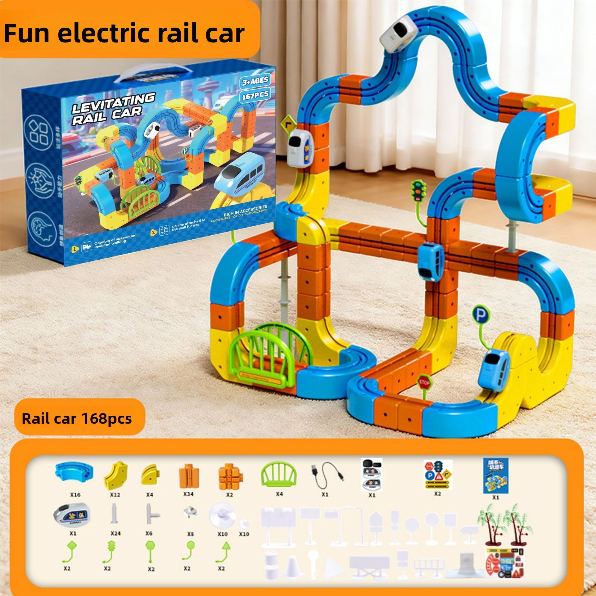 Anti-Gravity Magnetic Transformable Track Vehicle