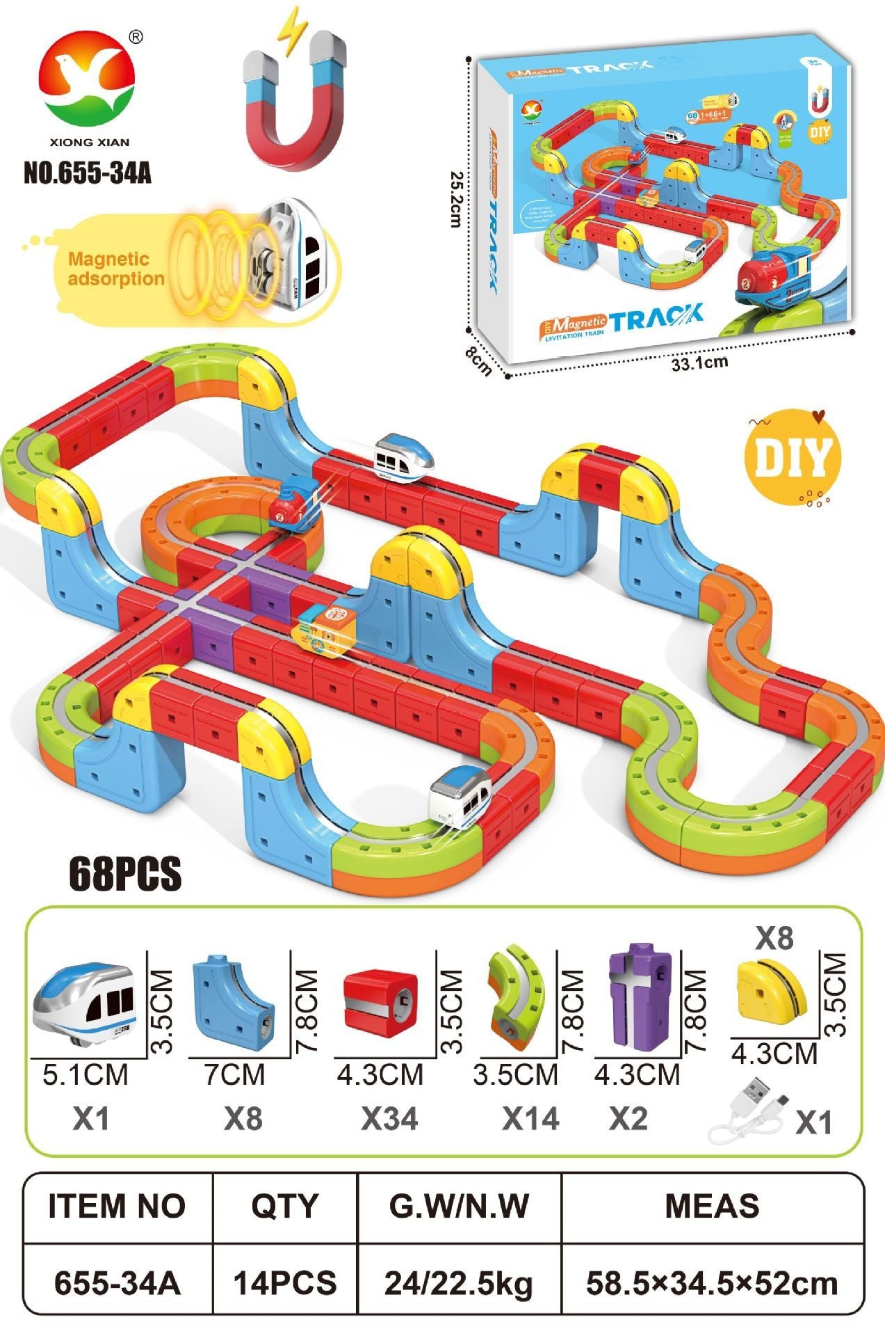 Anti-Gravity Magnetic Transformable Track Vehicle