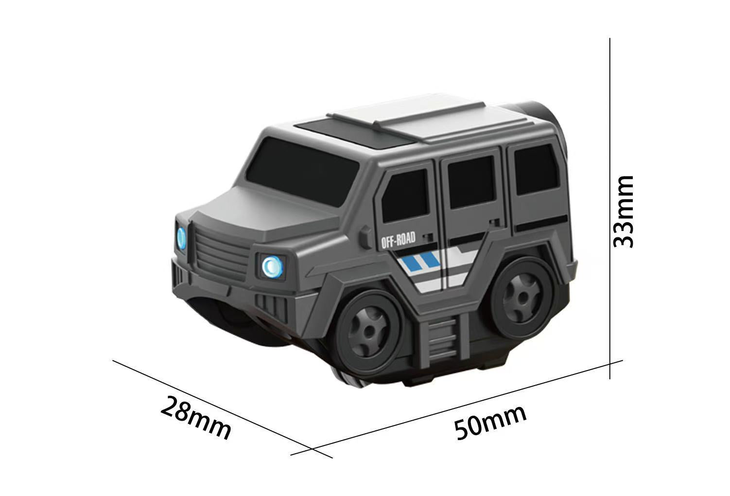 Anti-Gravity Magnetic Transformable Track Vehicle