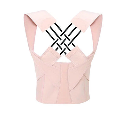 Anti-hunchback correction belt