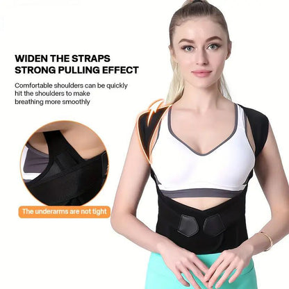 Anti-kyphosis corrective belt
