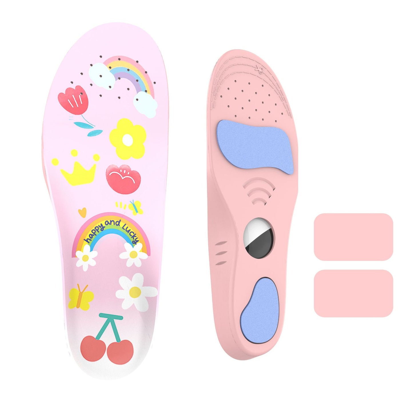 Anti-lost locator insole protective cover