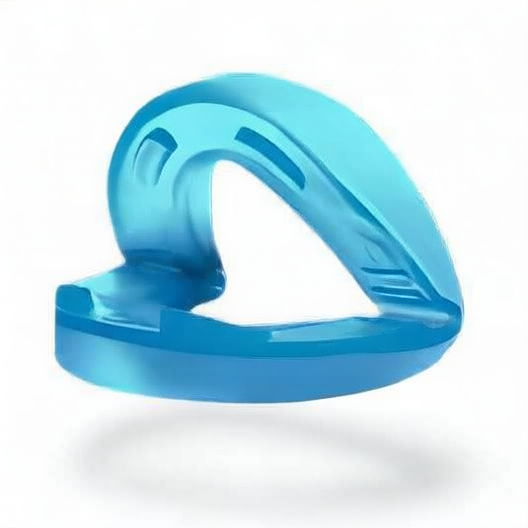 Anti-moldy blue braces, sports mouth guards and dental trays