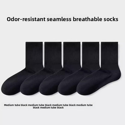 Anti-Odor Breathable Cotton Socks