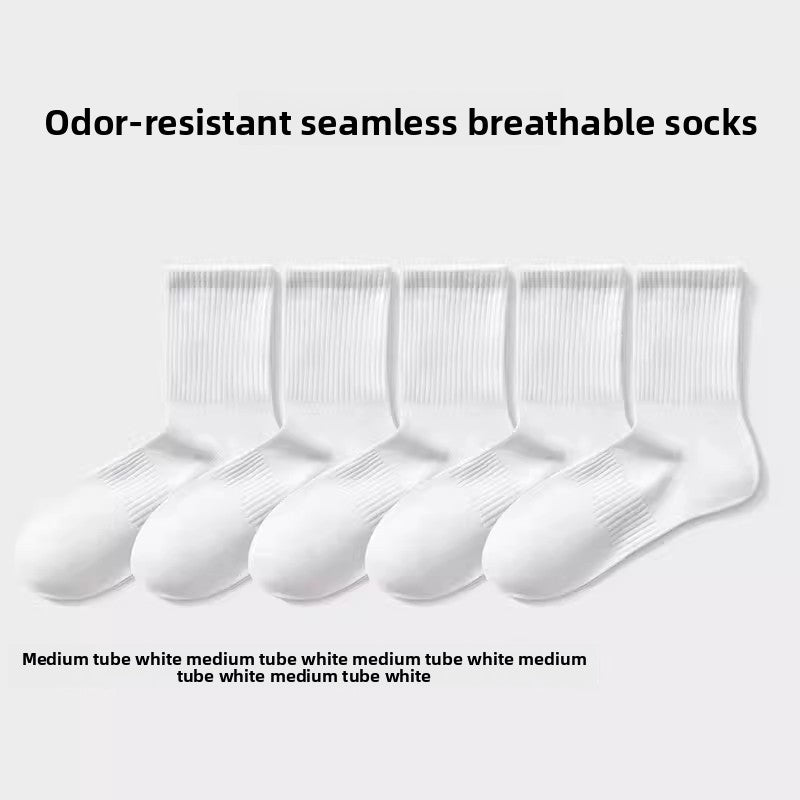 Anti-Odor Breathable Cotton Socks