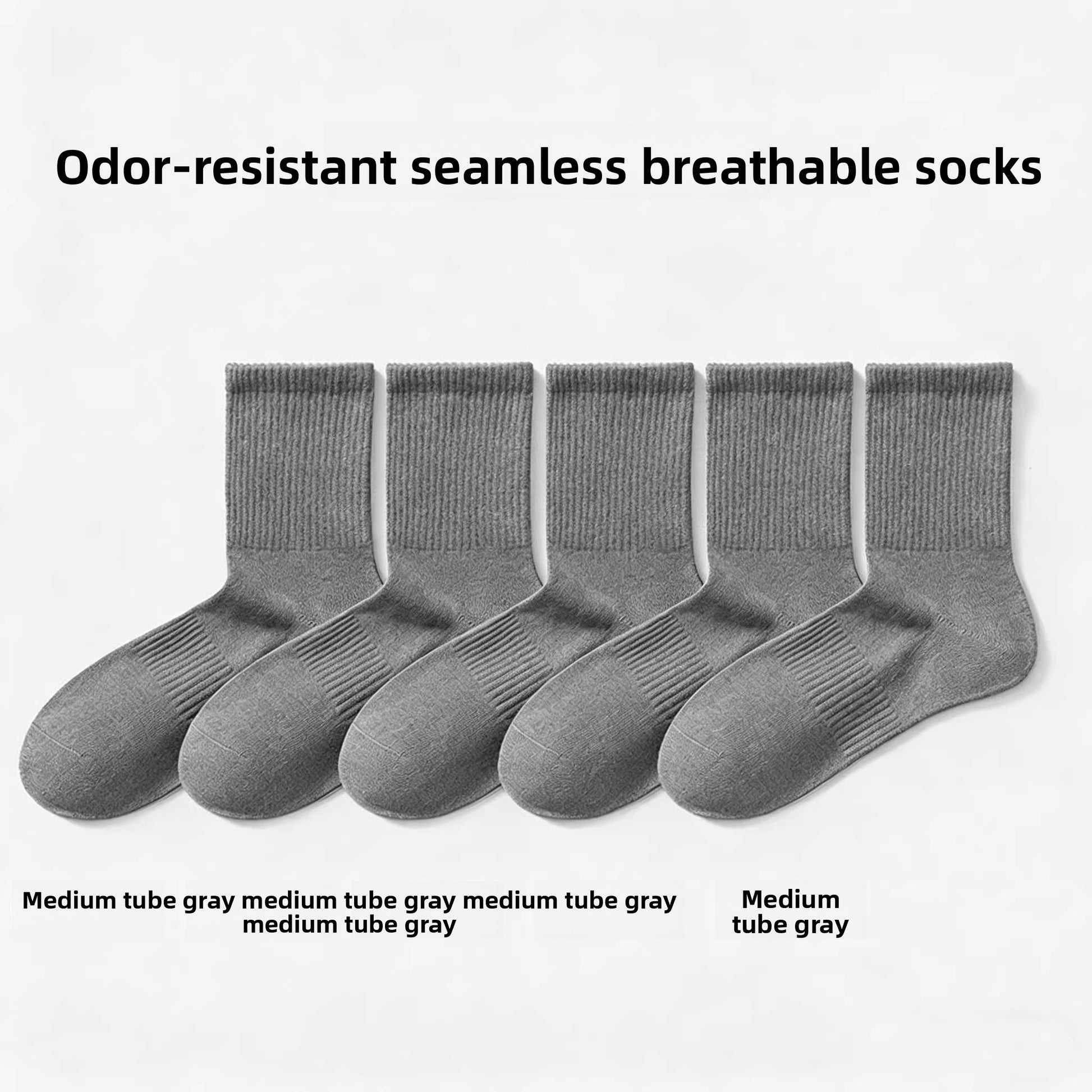 Anti-Odor Breathable Cotton Socks