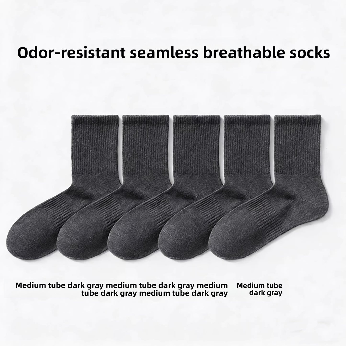 Anti-Odor Breathable Cotton Socks