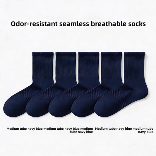 Anti-Odor Breathable Cotton Socks
