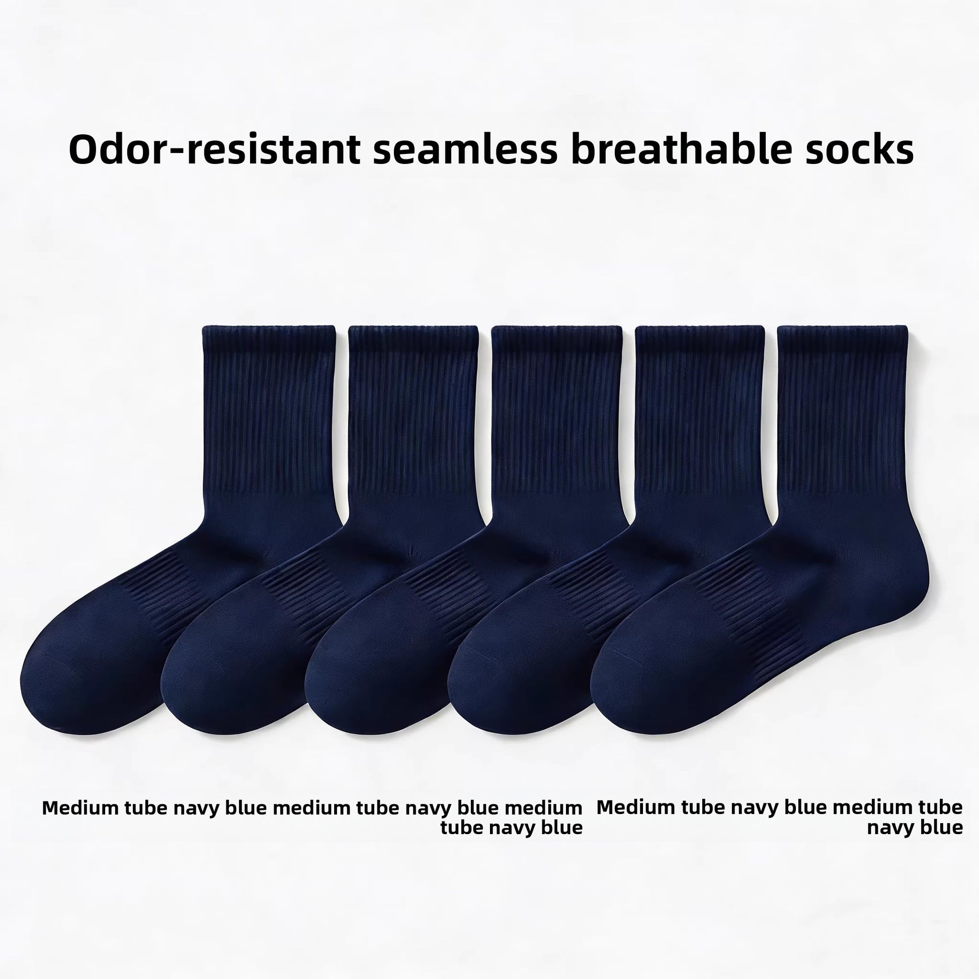 Anti-Odor Breathable Cotton Socks
