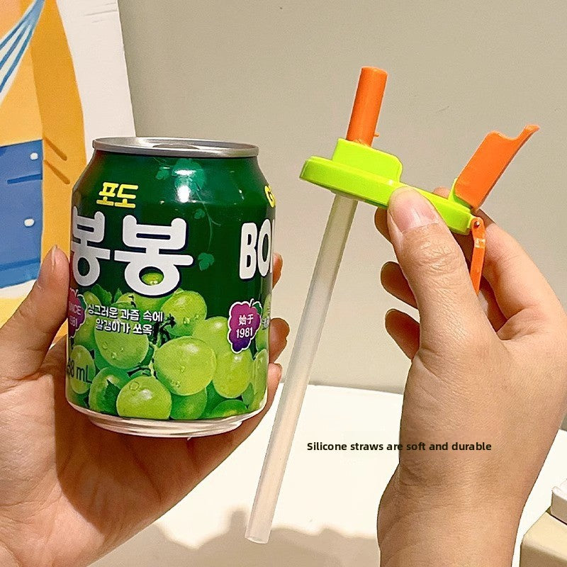 Anti-overflow Sealing Lid Coke Sprite Cup Lid